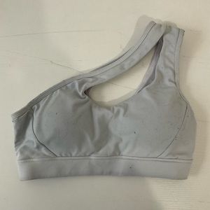 Jing One Shoulder Built In Padding Sport Bra